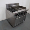 TrueHeat RCR9-2-6G 2 Burner Range Oven With 2 Burner Griddle