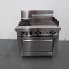 TrueHeat RCR9-2-6G 2 Burner Range Oven With 2 Burner Griddle