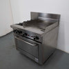 TrueHeat RCR9-2-6G 2 Burner Range Oven With 2 Burner Griddle