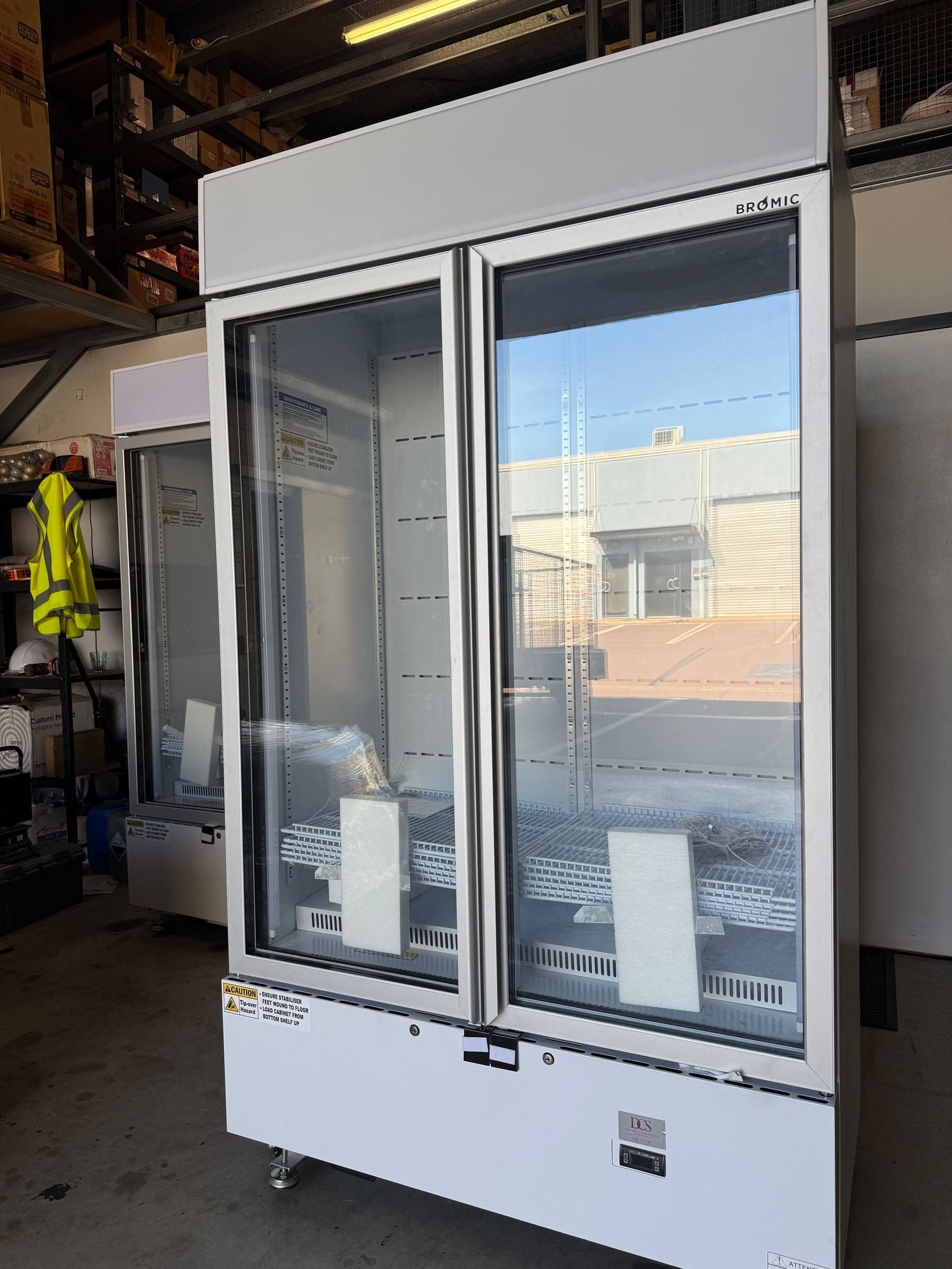Bromic GM1000LWCAS 2 Door Upright Chiller