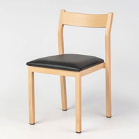 Imola Aluminium Dining Chair Beech