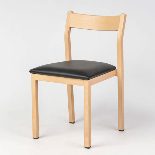 Imola Aluminium Dining Chair Beech