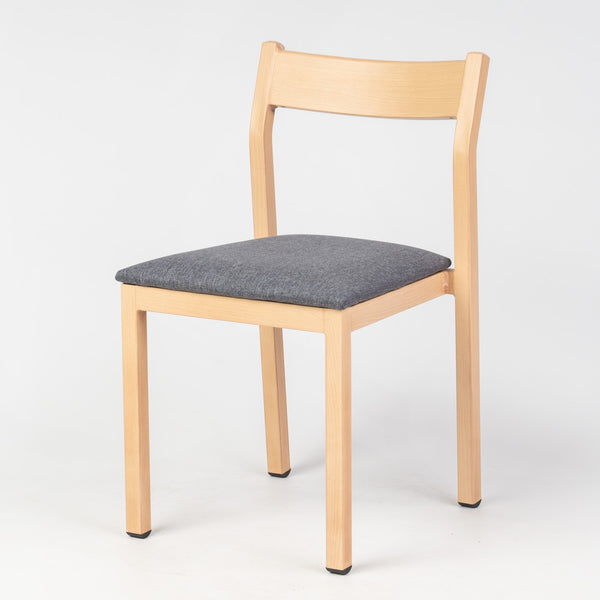 Imola Aluminium Dining Chair Beech