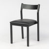 Imola Aluminium Dining Chair Black