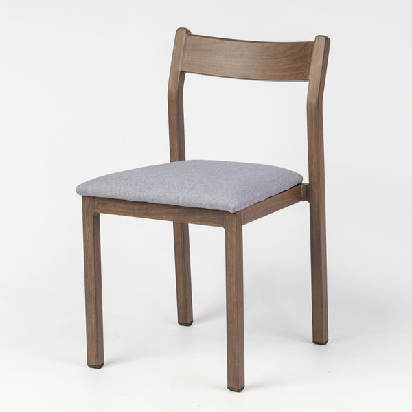 Imola Aluminium Dining Chair Montana Walnut