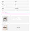 Imola Aluminium Bar Stool with Montana Walnut Frame
