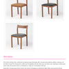 Imola Aluminium Dining Chair Gold Walnut