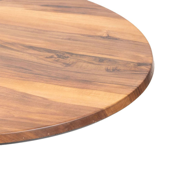 Round 60cm Super Matte Smart Top Complete Table with Piatto Base