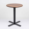 Round 60cm Super Matte Smart Top Complete Table with Piatto Base