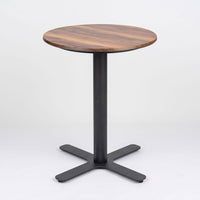 Round 60cm Super Matte Smart Top Complete Table with Piatto Base