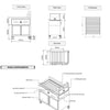 Roaster K6SF - Churrasco Grill