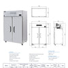 Fresh Refrigeration KTM-45RS2 - Upright Fridge