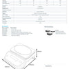 Adam Equipment Latitude LBX 6 - Compact Bench Scale