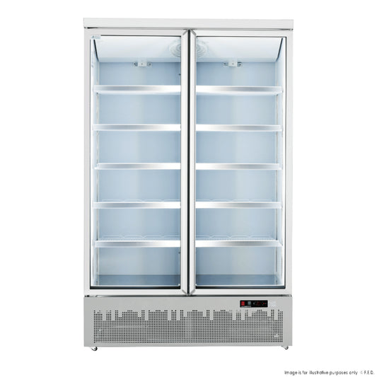 Thermaster LG-1000GBM - Double Door Upright Fridge
