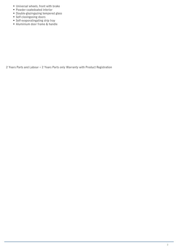 Thermaster LG-1500BGBM - Upright Fridge