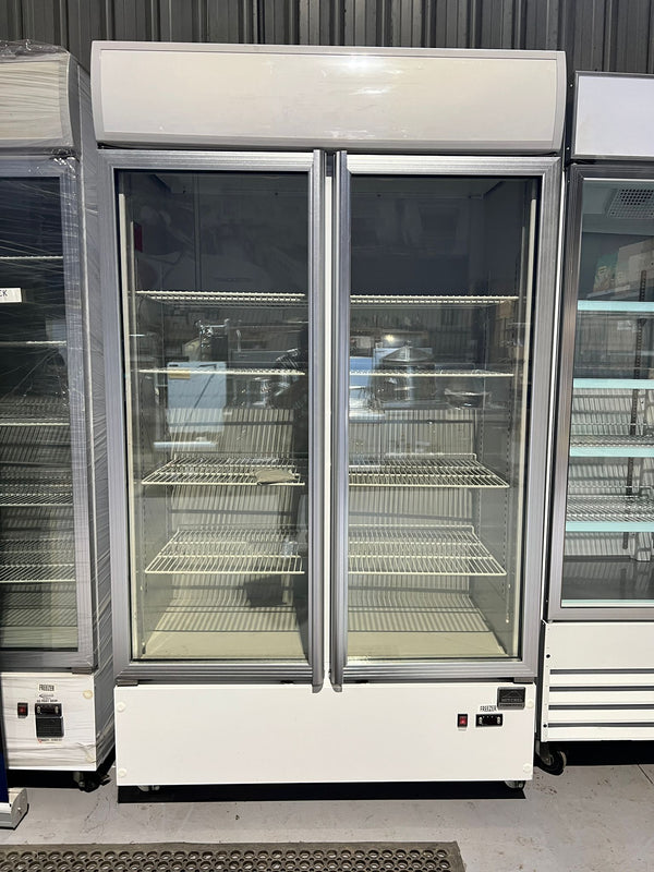 Mitchel LGF1000 2 Glass Door Freezer