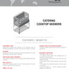 Scheer Proline Light Catering - 1200mm Charcoal Rotisserie