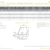 Cossiga Linear Series LSCM5-FS - Ceramic Hotplate with Full Square Glass Canopy