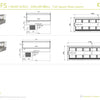 Cossiga Linear Series LSRF5-FS - Drop-In Chilled Well with Full Square Glass Gantry