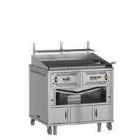 Scheer Proline LV620A - 1000mm Gas Lava Rock Grill