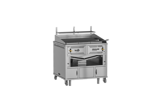 Scheer Proline LV620A - 1000mm Gas Lava Rock Grill