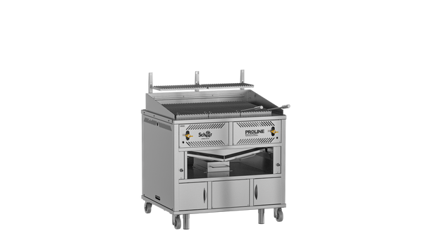 Scheer Proline LV620A - 1000mm Gas Lava Rock Grill