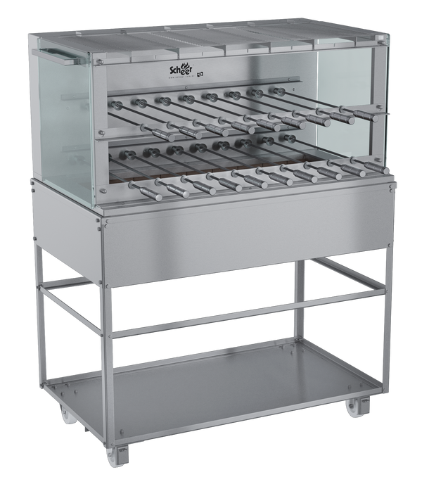 Scheer Proline Light Catering - 1200mm Charcoal Rotisserie