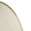 Lime Beige Marble Sintered Stone with Shell White 450 Table Base