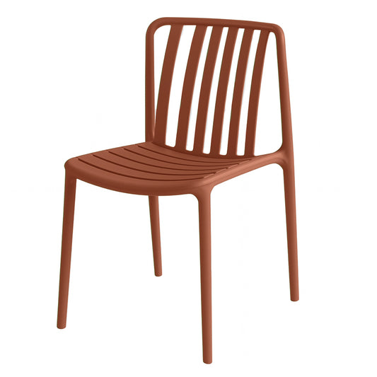 Lina Outdoor Resin Side Chair