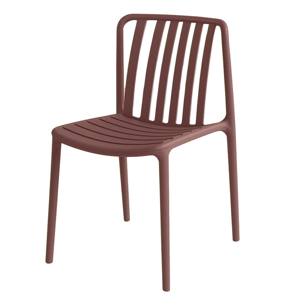 Lina Outdoor Resin Side Chair