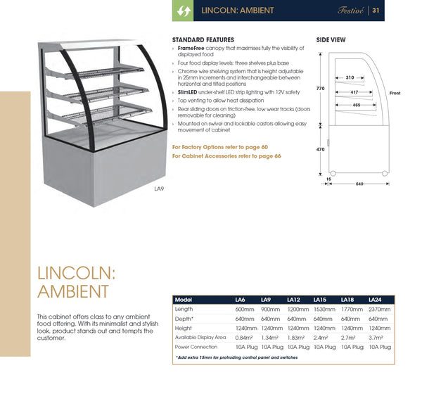 Festive Lincoln Ambient 2370 - Ambient Display
