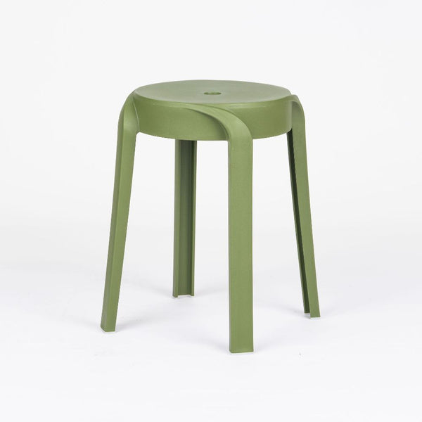 Loop Stackable Plastic Stool