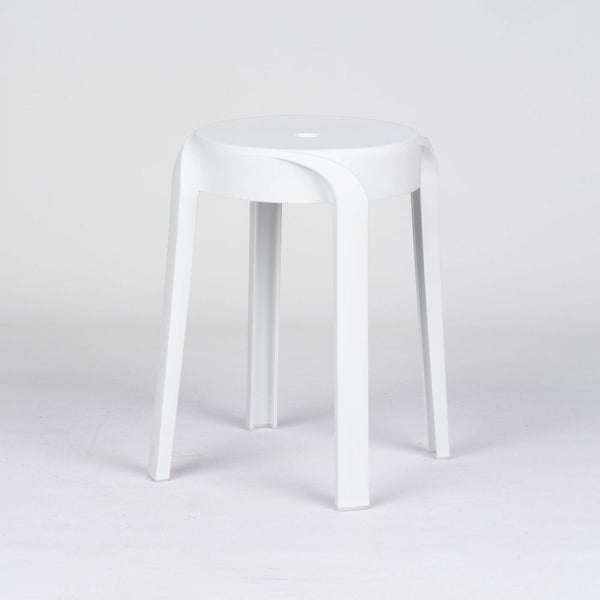 Loop Stackable Plastic Stool