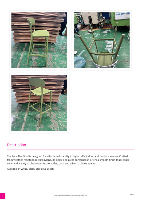 Luca Bar Stool