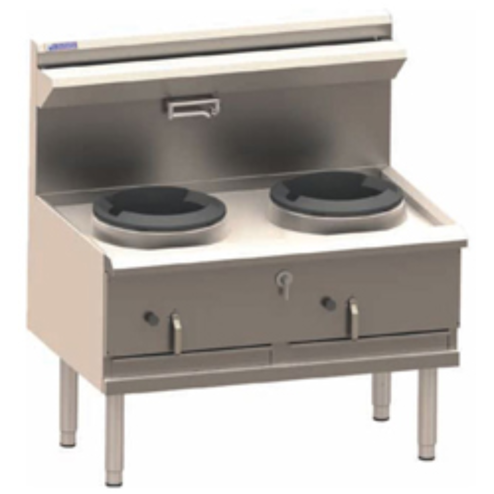 Luus WZ-2C Waterless Wok 2 Chimney Burner