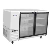 Atosa MBB48G 2 Door Back Bar Fridge