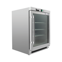 Exquisite MC210G - Glass Door Underbench Fridge