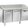 Saltas MPB0020 - Marble Top 2 Door Pizza Fridge