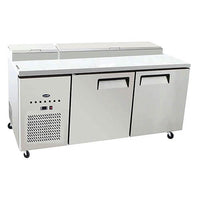 Atosa MPF8202 2 Door Pizza Prep Fridge