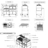 Roaster MU-GP1GC-R76 - Charcoal Oven and Parilla Combo