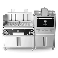 Roaster MU-GP2GC-R56 - Charcoal Oven and Parilla Combo