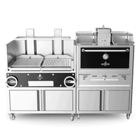 Roaster MU-GP2GC-R76 - Charcoal Oven and Parilla Combo
