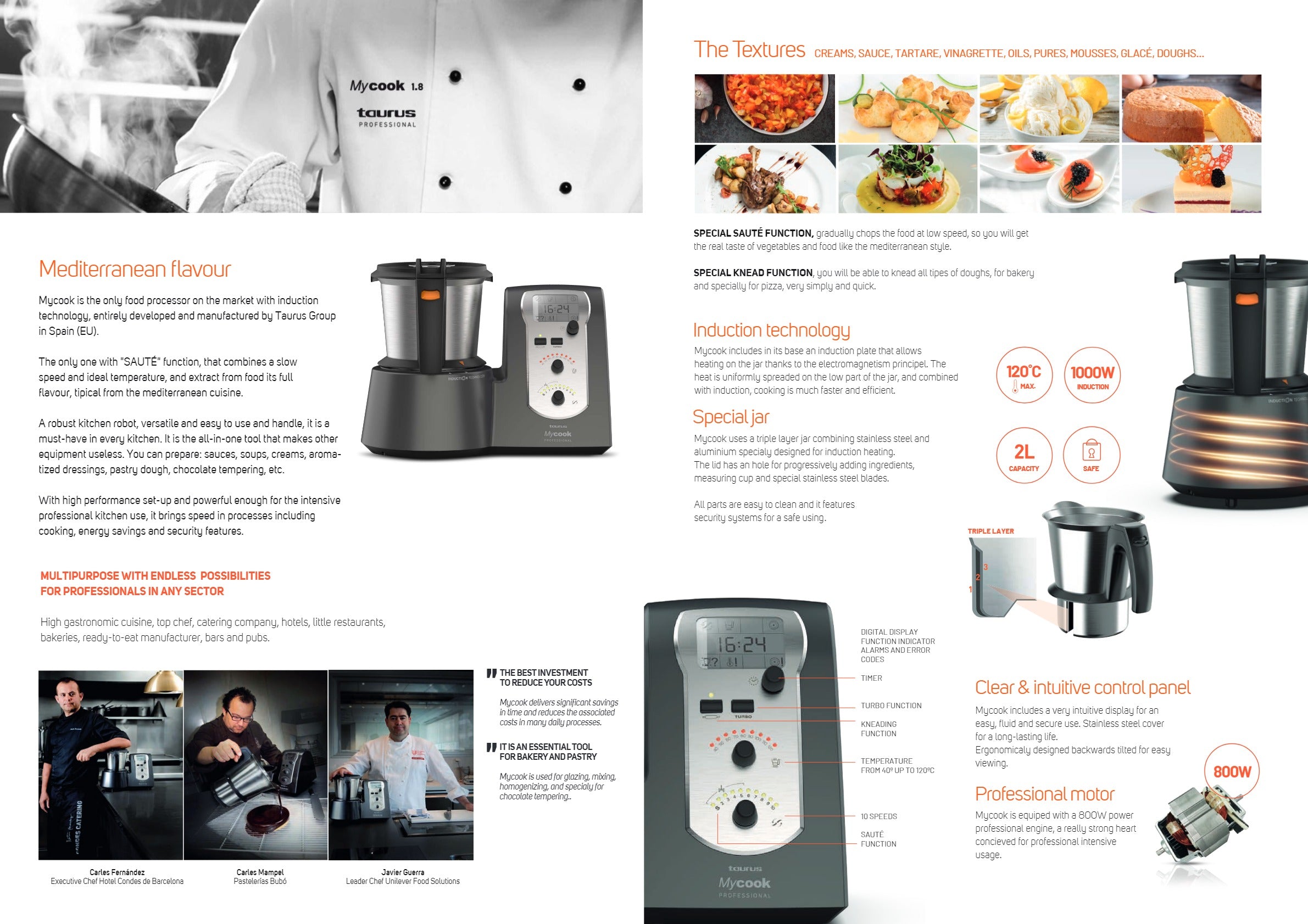 Taurus MyCook 1.8 MYT0001 - Food Processor