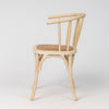 Marrow Timber Armchair with Rattan Seat