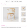 Marrow Timber Armchair with Rattan Seat