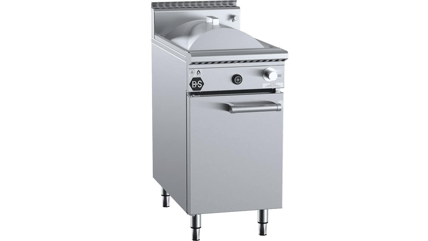 B+S Black NC-CF - Noodle Cooker with Cheung Fun Insert