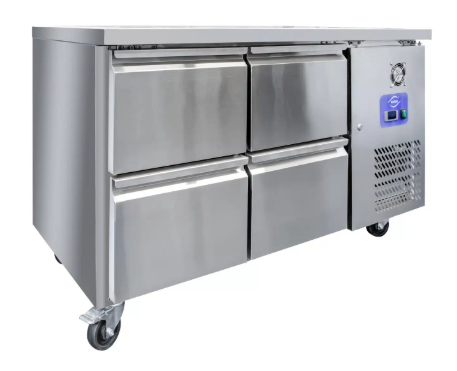 Norsk NSK-21TNDRAWST 4 Drawer Workbench Fridge