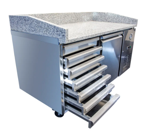 Norsk NSK-PZ1610TNST Stone Top Pizza Prep Fridge