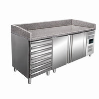 NorskNSK-PZ2610TNST Stone Top Workbench Fridge