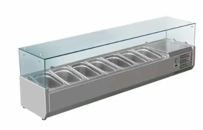 Norsk NSK-V1800ST 1800mmW Countertop Salad Prep Fridge